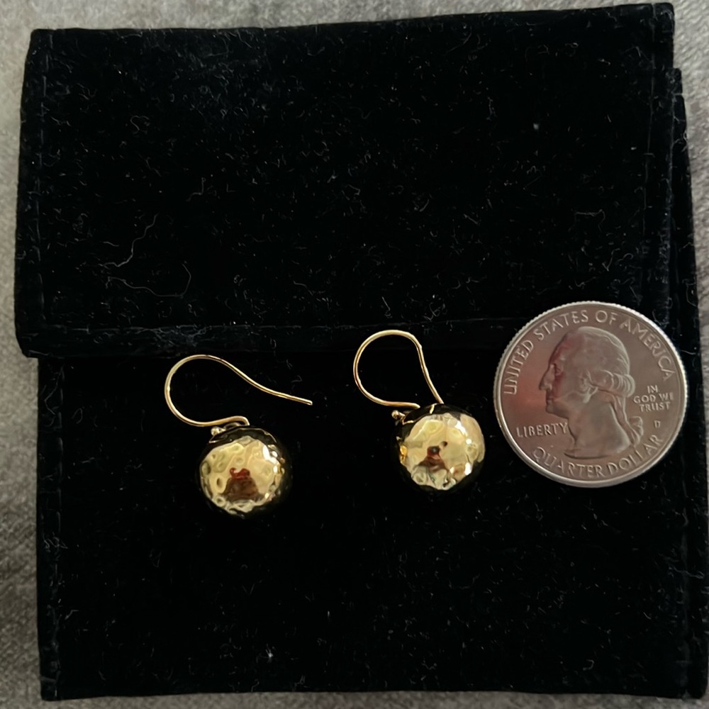 Ippolita 18k yellow gold earrings excellent condition